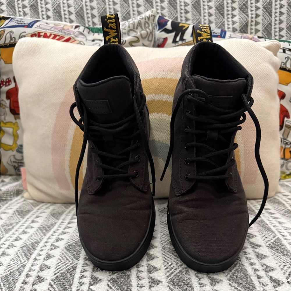 Dr. Martens Cairo Chukka Black Canvas Sneakers